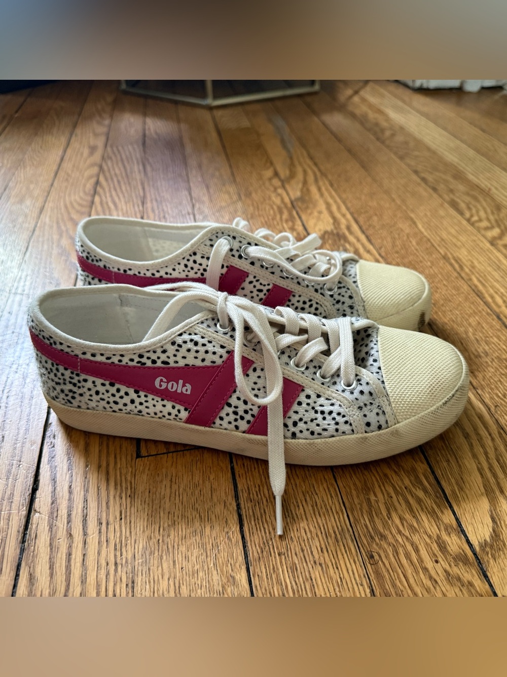 Gola Animal Print Sneakers - Size 9
